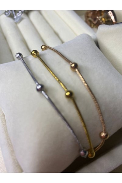 SalviaAccessories 3 أساور ملونة مع دوريك