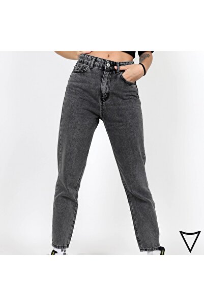 DRC trend بنطلون جينز نسائي من ماريا مدخن عالي الخصر من الليكرا