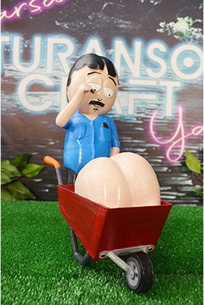 TuransoyCraft Randy Marsh South Park Big Balls Boyalı Figür 27 CM (DEV BOY)