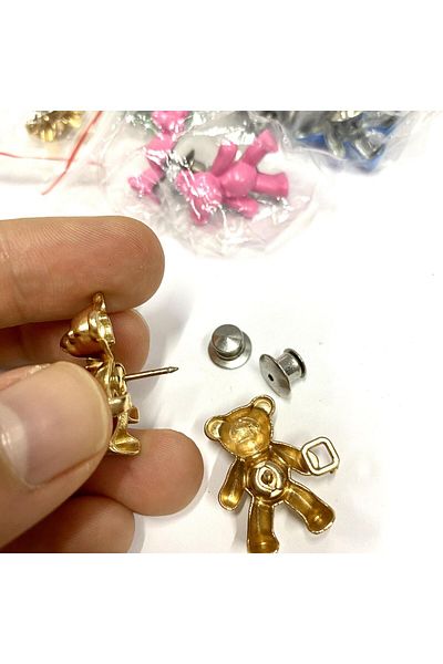 orhanucuzluk Pantolan Agraf Size Reducing Teddy Bear (2 Τεμάχια)