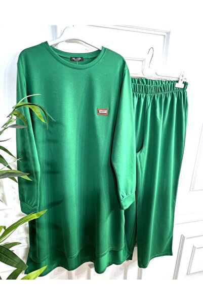 Aşkı Endam Yeşim Two Thread Long Back Combed Cotton Set - Benetton