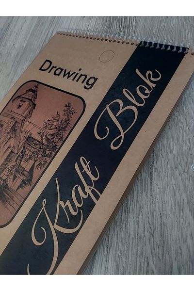 lizy collection Sketchbook Kraftbook - Drawing Notebook, Sketching Kraft