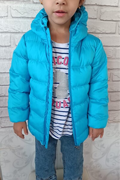 jesika tasarım kapüşonlu içi polarlı mont