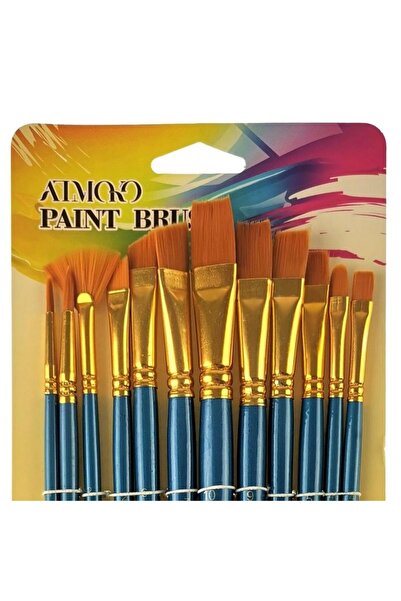 Art Tone Sentetik Fırça Seti 12li