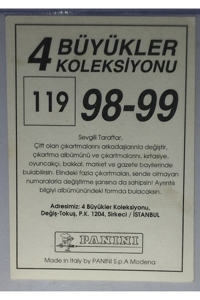 Panini Ergün PINK 4 Biggers Collection