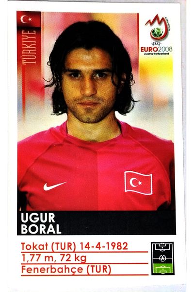 Panini UĞUR BORAL 2006 Extra sticker