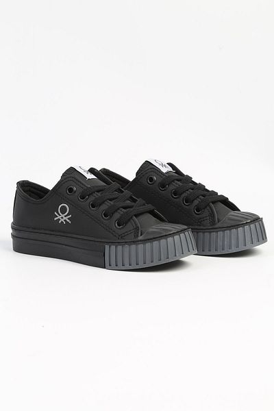 Benetton ®| BN-90557 - 3114 Black Gray - Kids Sports Shoes