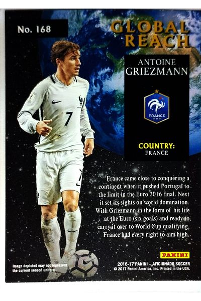 Panini ANTONIE GRİEZMANN custom card