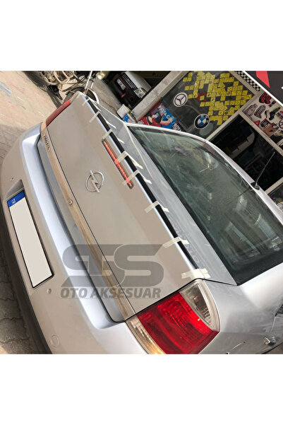 Furens Opel Vectra C Bagaj Üstü Slim Spoiler Piano Black Parlak Siyah