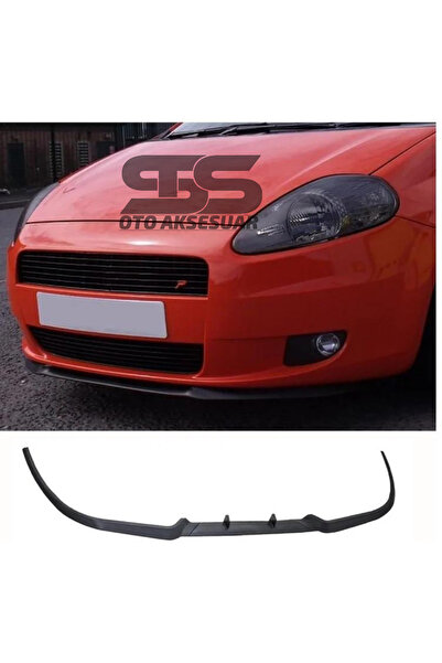 Furens Fiat Grande Punto Cupra R Uyumlu Ön Lip Mat Siyah Ön Tampon Lip