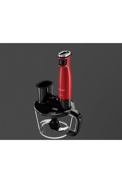 Arçelik K Resital Hand Blender Set Red 1500 Watt One Button Control