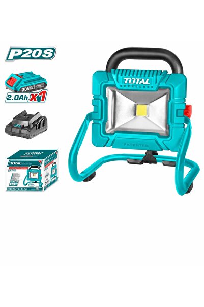 TOTAL Akülü Çalışma Işığı 20v 2,0 Ah 1800 Lümen ELİTS HIRDAVAT TARAFINDAN GÖNDERİLECEKTİR