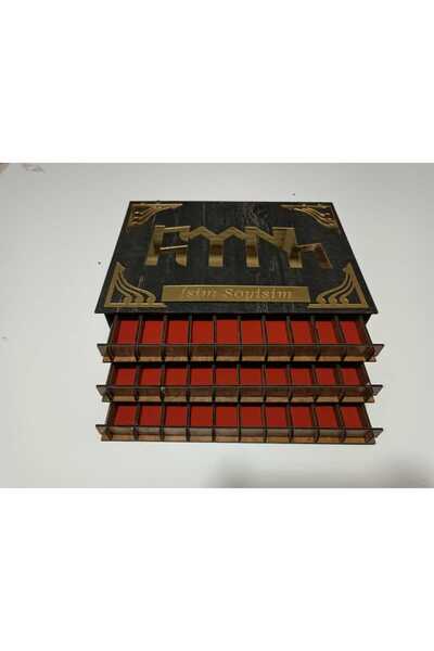 asaf 40 lı tesbih koleksiyonu kutusu tesbihlik kutusu kişiye özel tesbih kutusu