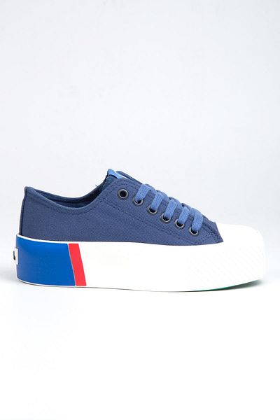 Benetton ®| BN-30941 - 3114 Navy Blue - Women's Sneakers