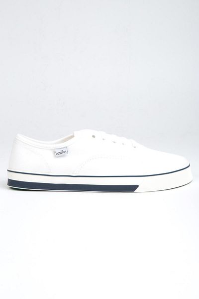Benetton ® |   BN-30949 - 3570 Λευκό - Ανδρικά αθλητικά παπούτσια