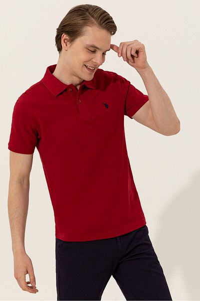 U.S. Polo Assn. Мъжка червена тениска