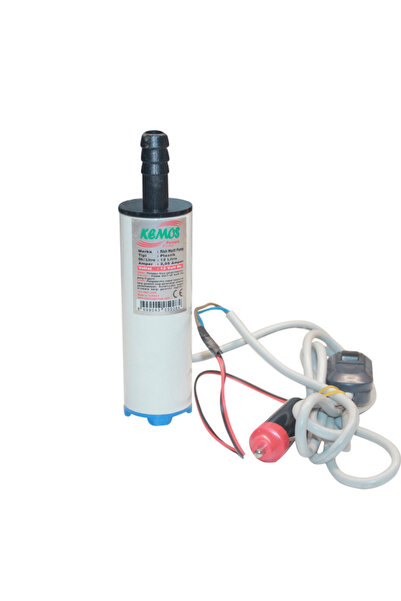 Kemos Rich 12 Volt Plastik Dalgıç Tipi Sıvı Aktarma Pompası (ARAPUARLI ÇAKMAK...