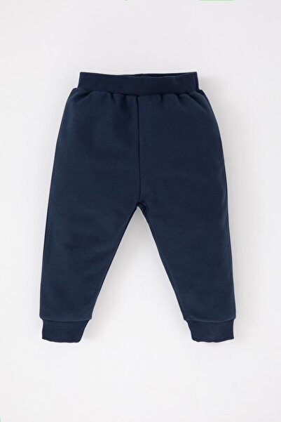 DeFacto Baby Boy Printed Hooded Thin Sweatshirt Sweatpants 2-Piece Set