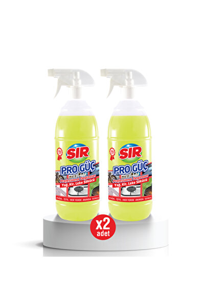 Sır Pro Güç Yağ Kir Leke Sökücü 1000 ml 2'li