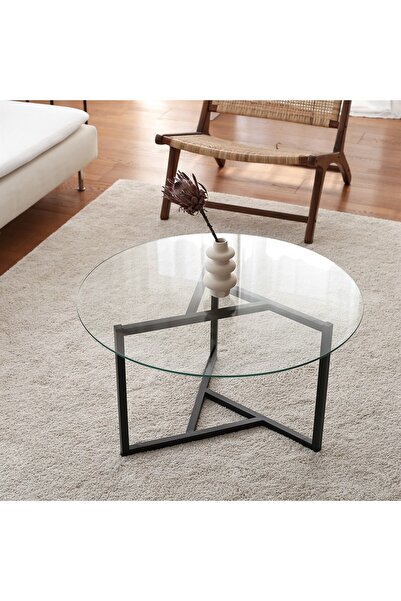 NEOstill - New Trio Sehpa Şeffaf / Temperli Cam