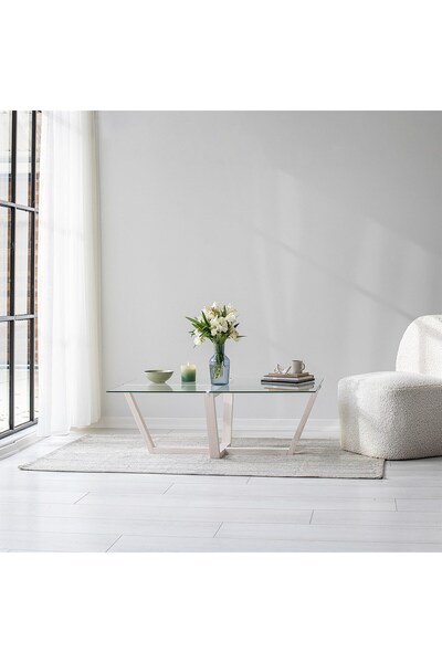 NEOstill - Amalfi Sehpa / Beyaz Masif