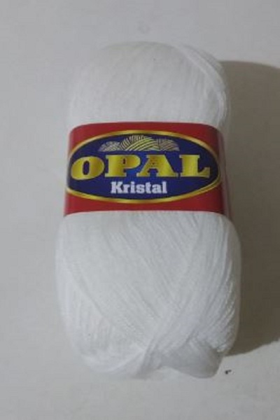 OPAL crystal fiber floss white 1 piece colar : 201 / 150