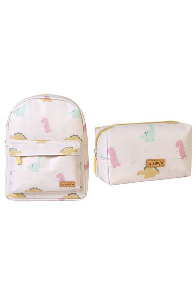 saro Nursery / CREW BAG AND PENCIL BOX // HAPPY DINO