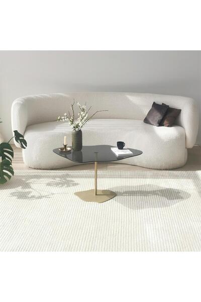 NEOstill - Dior Sehpa / Füme & Gold