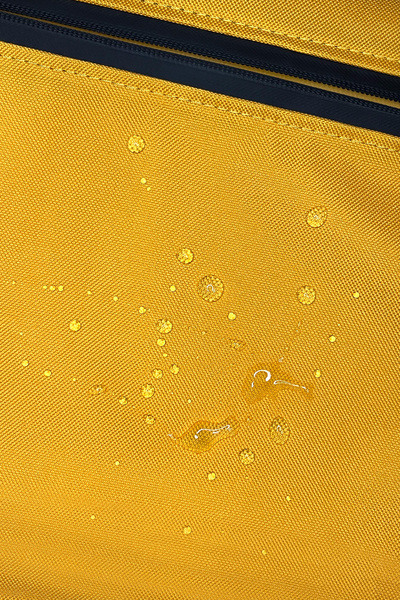 Valoa Wet Unisex Dirty Swimsuit-Hijab Swimsuit Travel and Sports Bag Small Size 25x30 cm - Mustard