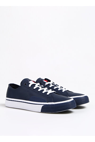 Tommy Hilfiger Mavi Erkek Sneaker TOMMY JEANS MENS LACE VULC ESS
