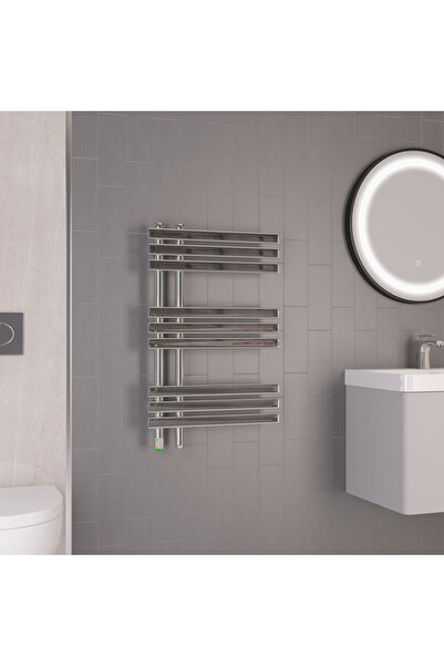 ELEKTRAD Remini 500x 800 Krom Dekoratif Elektrikli Havlupan 200w Bakım Gerekt...