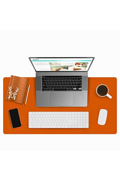 Modica ليندوس - حصيرة مكتب جلدية، وسادة مكتب، لوحة ماوس كبيرة، وسادة ماوس جلدية لمكتب الألعاب