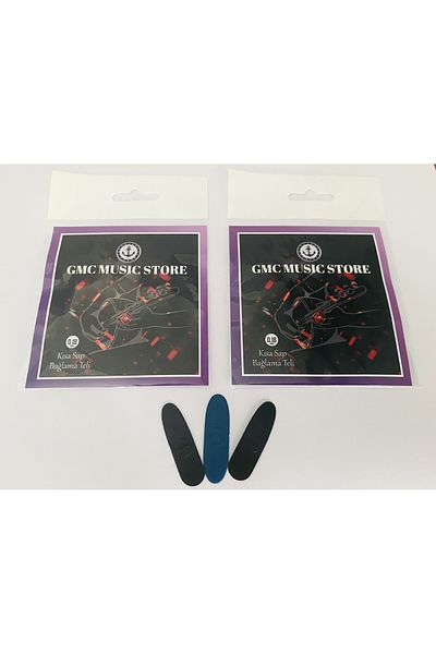 GMC MUSIC STORE Short Shank Binding Wire 2 Sets 0.18mm + Tezene Gift