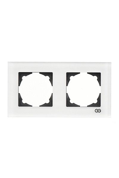 Günsan White Eqona Plexi Double Frame