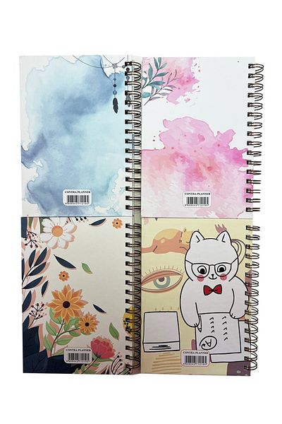 GLOBALİZED Special Design A5 Timeless Agenda 4 Pieces
