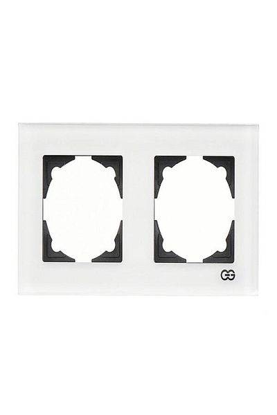 Günsan White Eqona Plexi Double Frame