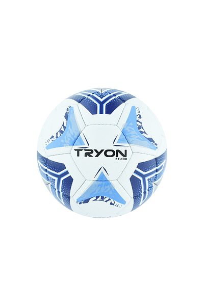 TRYON Trnft130 TRYON FT-130 Stitched Football Ball White Blue Football Ball