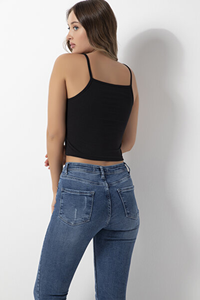 DONEX 3368 Σχοινί Hanger Crop Μαύρο