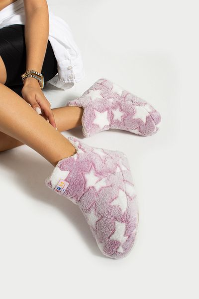 star shoes Пухкави дамски детски пандуф домашни боти