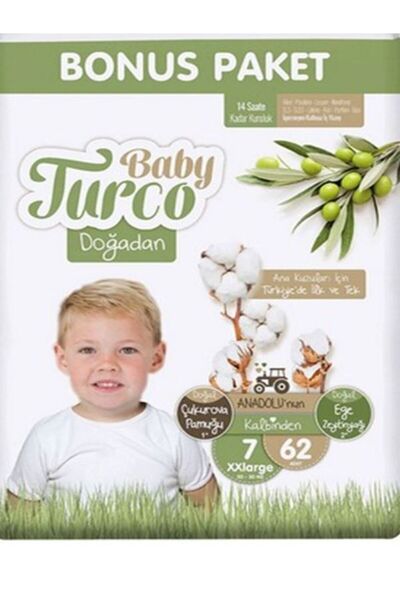 Baby Turco Bonus Paket 7XX Large 62 li