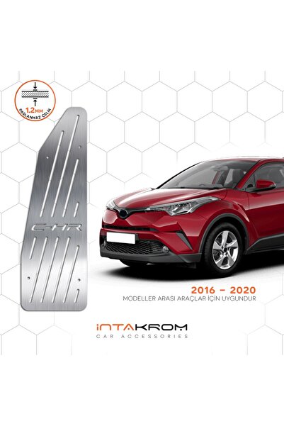 İntachrom Toyota C-hr Krom Ayak Dinlendirme Pedalı -2016-2020