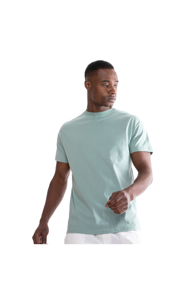 Basic %100 Pamuk Unisex Regular Kalıp T-Shirt Nadraa Norm T-Shirt