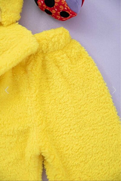 Genel Markalar Kız Çocuk 1-4 yaş Civciv Nakışlı Peluş Welsoft Takım