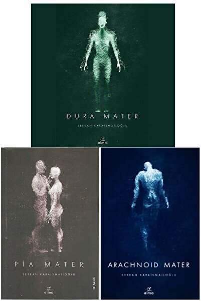 ELMA Yayınevi Serkan Karaismailoğlu Mater Seti : 3 Kitap Pia Arachnoid Dura Mater
