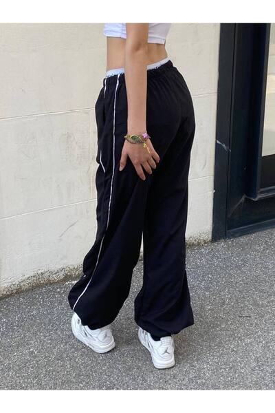 DENOKMODA Y2K PARAŞÜT KUMAŞ PANTOLON / EŞOFMAN