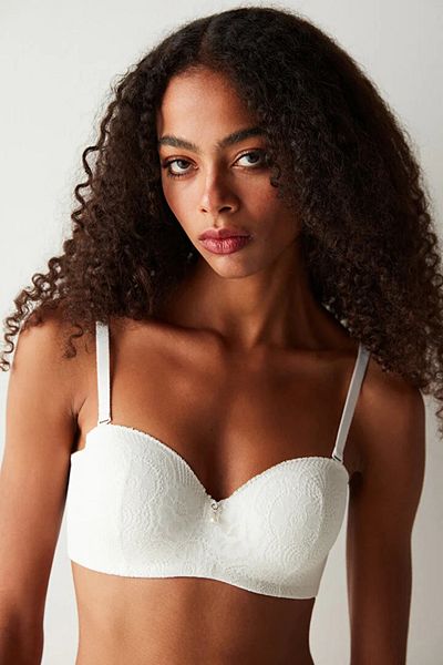 Penti Σουτιέν Lotus Lace White Lifting