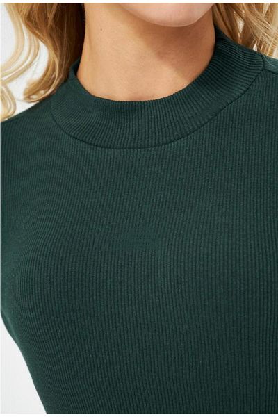 DryMod Half Turtleneck - Body cu mânecă lungă pentru femei