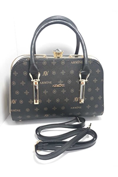 Armine Geantă Neagră 360 - Imprimată