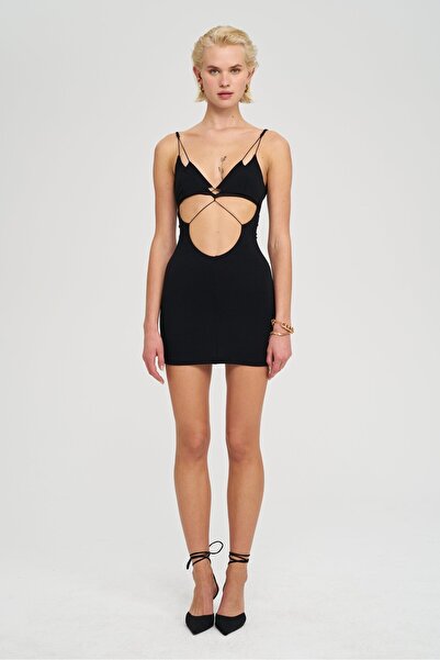 IAMNOTBASIC Φόρεμα Λάρισα - Μαύρο