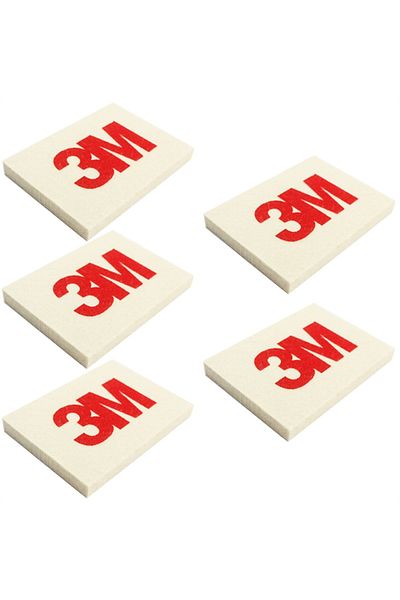 caraks Glass Film and Foil Pulling Apparatus 3M Felt Ragle 7 cm x 10 cm Professional Product 5 Pieces - Caraks